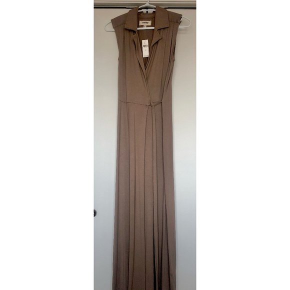 Anthropologie - NWT Shirtdress Wrap Maxi - Picture 4 of 4